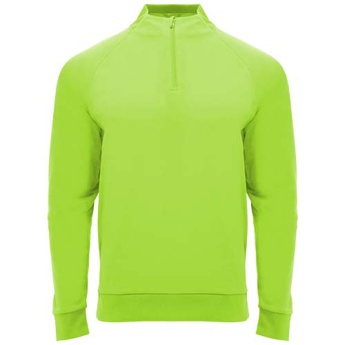 Sweatshirt publicitaire unisexe Epiro ROLY vert fluo